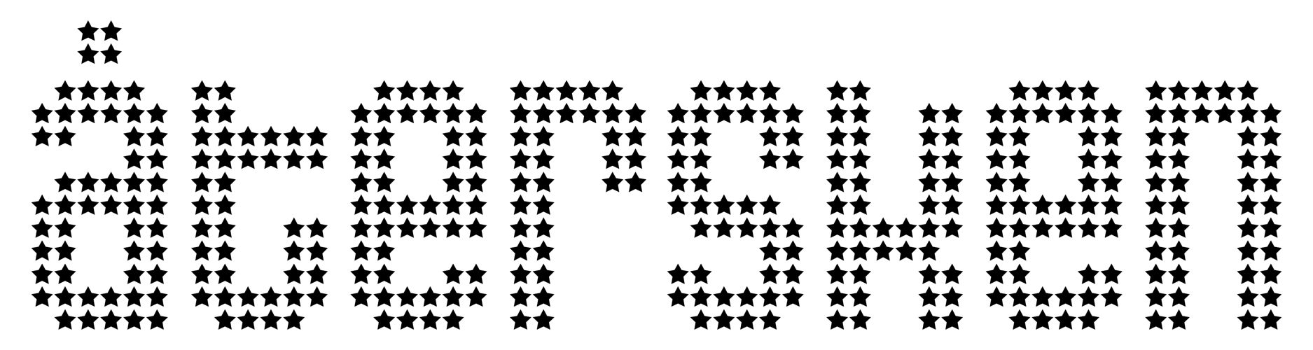 atersken logo black